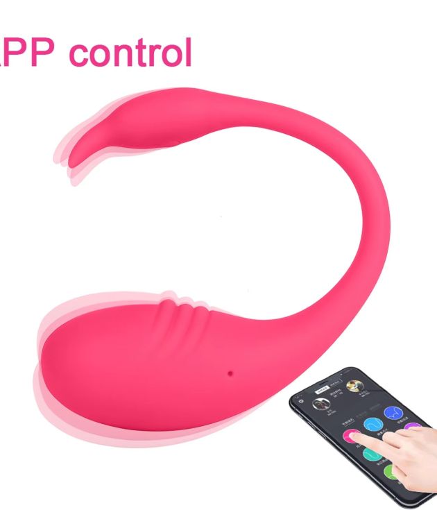New Hot Sale Women Wearable Panty Vibrators Adult Sex Toy Phone App Control Flamingo Vibrator