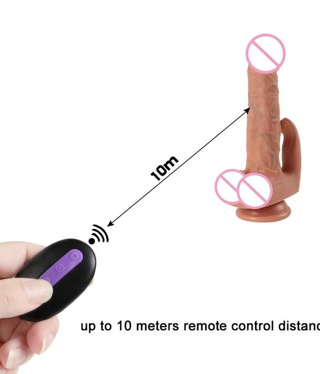 360 Degree Rotating Silicone Dildo Vibrator Wireless Remote Control Women Massage Sex Toy Huge Realistic Dildo