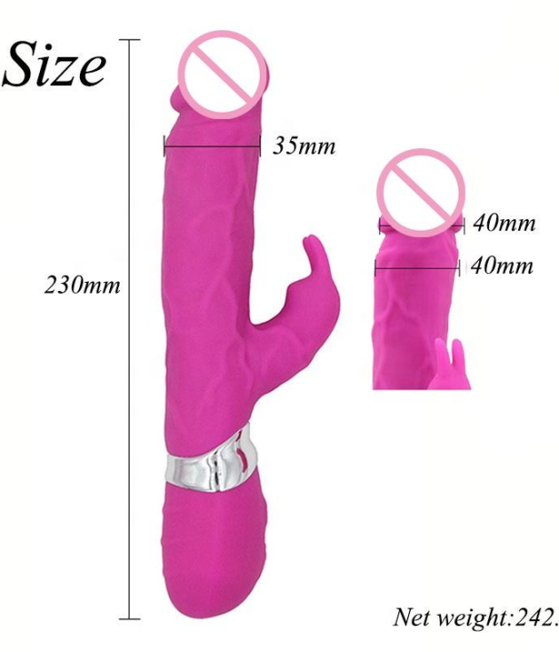 Amazon Hot Sale Waterproof G Spot Rabbit Vibrator Sex Toys For Woman Pussy Massage Dildo Vibrator For Women