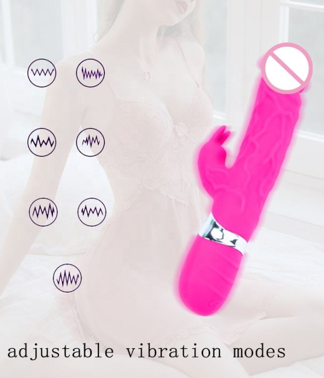 Amazon Hot Sale Waterproof G Spot Rabbit Vibrator Sex Toys For Woman Pussy Massage Dildo Vibrator For Women