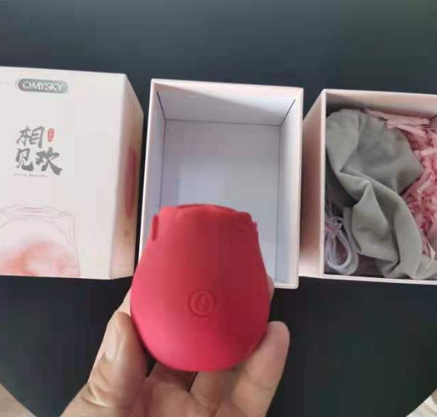 New Waterproof Silicone Vibrator Sex Toy Women Nipple Stimulator Clit Sucking Rose Vibrator