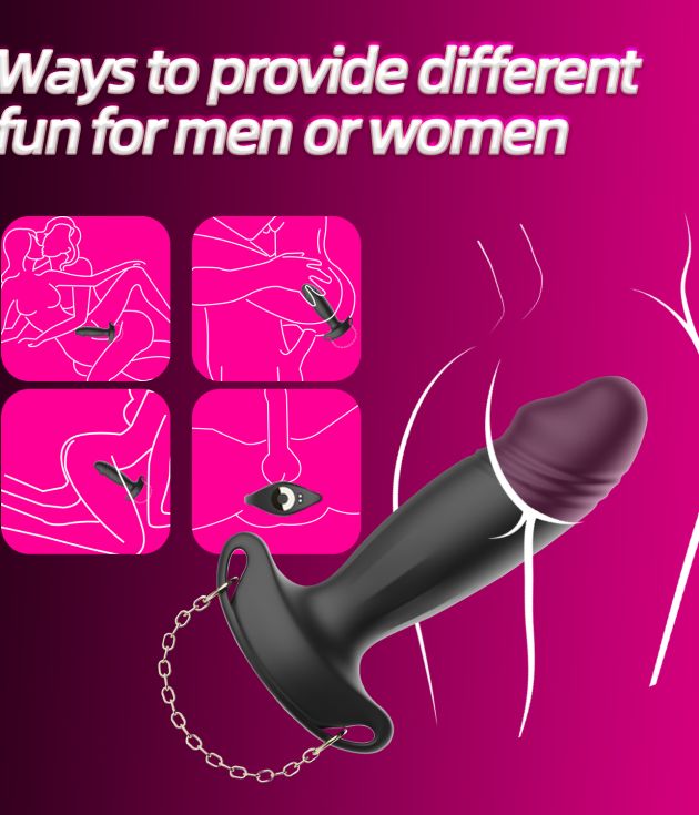 OEM/ ODM vibrator plug sex toys for women and men
