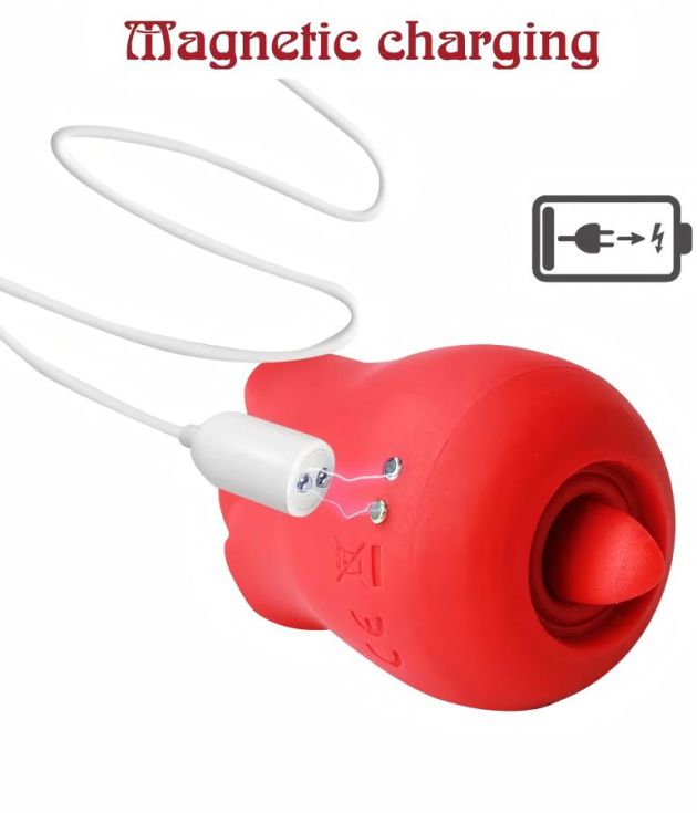 New Adult Hot Sale Waterproof Silicone Rose Sex Toys Clitoral Sucking Vibrating Rose Vibrator For Woman